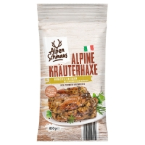 Aldi Süd  ALPENSCHMAUS Alpine Kräuterhaxe 850 g