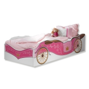 Roller  Bett - weiß - Kutsche - 90x200 cm