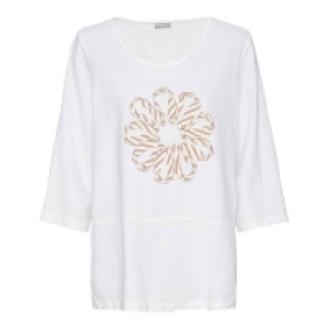 Damen-Bluse mit Blumen-Applikation 7.99 €