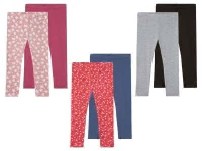 LUPILU® Kleinkinder Leggings Mädchen, 2 Stück