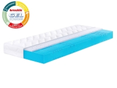 Breckle 7-Zonen-Gelschaum-Matratze »Gel-Sensation Excellent«, 19 cm Hö