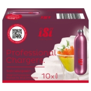 Aldi Süd  ISI® Professional Chargers Sahnekapseln 10er-Packung