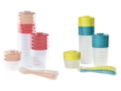 Beaba BÉABA® Mahlzeit-Set, 14-teilig, 12 Vorratsdosen, 2 Silikonlöffel 21.77 €