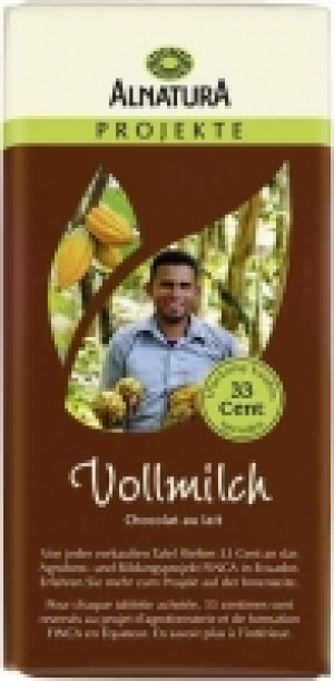 Vollmilchschokolade 1.29 €
