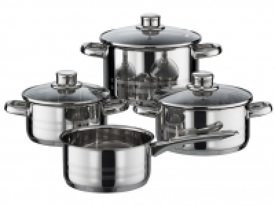 M&K by ELO Topf-Set »Skyline«, 4-teilig, mit Glasdeckel, Sandwichboden 39.07 €