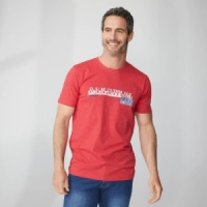 Herren-T-Shirt mit Frontaufdruck 2.55 €