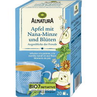 Rossmann Alnatura Bio Apfel mit Nana-Minze & Blüten Tee