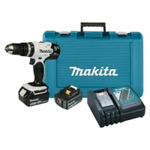 Angebot Bauhaus Makita AkkuSchlagbohrschrauber DHP453RFEW