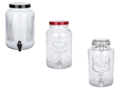 ERNESTO® Getränkespender aus Glas, mit Deckel 4.99 €