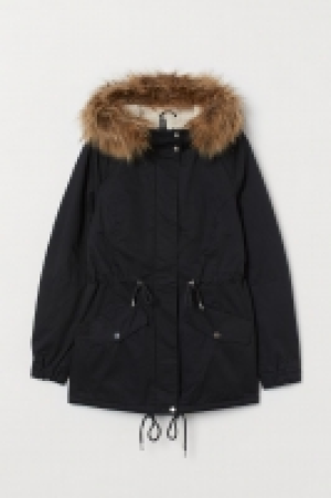 HM  Parka mit Teddyfutter