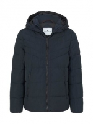 Tom Tailor Jacke, gesteppt, Reißverschlusstaschen, Kapuze, uni, für He 99.00 €
