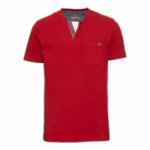 Herren-T-Shirt mit Henley-Kragen 5.99 €