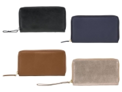 ESMARA® Geldbörse Damen, mit Rundumreißverschluss, viele Steckfächer,  5.99 €