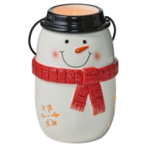 CASA DECO Weihnachtliche Keramik-Laterne