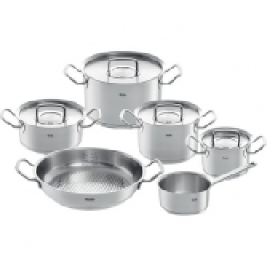Fissler Topf-Set pure profi collection, Metalldeckel, plus GRATIS Se