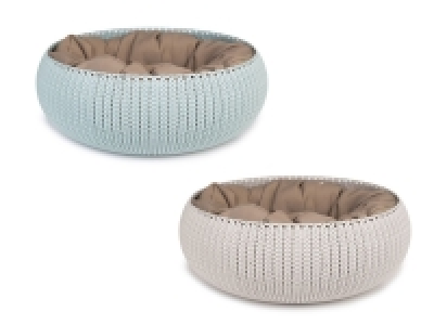 Lidl Karlie Karlie Katzen-/Hundebett »Cozy Pet Home«, in Strickoptik, mit weichem 