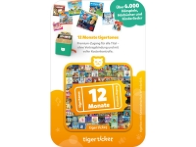 Tiger Media Deutschland GmbH TIGERTICKET 12 MONATE - Zubehör Konsolen