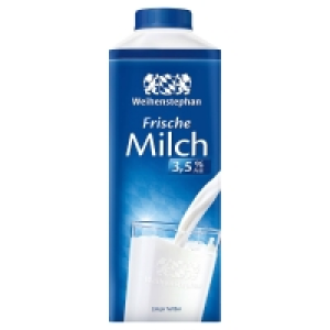 WEIHENSTEPHAN Frische Milch 1 l 0.75 €