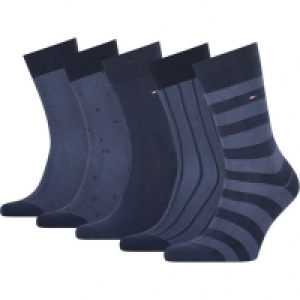 Tommy Hilfiger Birdeye Socken, 5er-Pack, Geschenkbox, für Herren