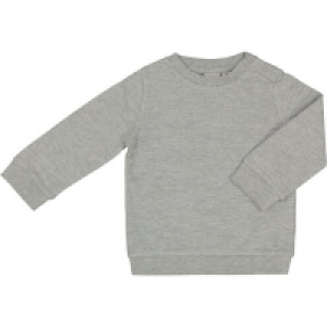 Karstadt  K|town Sweatshirt, Rundhals, Rippbund, Druckknopf-Schließe, für Babys