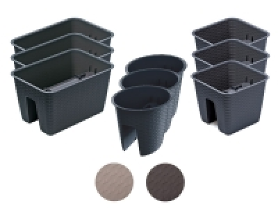 Prosperplast Geländertopf »Ratolla Railing«, im praktischen 3er Set, i 12.99 €