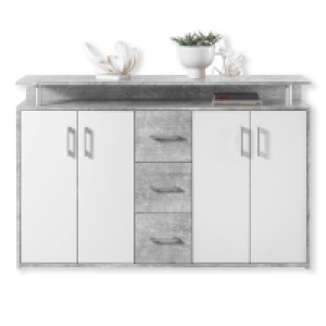 Sideboard - Beton-weiß - 139 cm 119.00 €