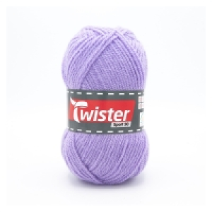 Wolle TWISTER SPORT 50 UNI - flieder - 50g
