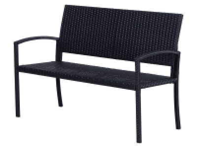 Outsunny Polyrattan Gartenbank, rostbeständig