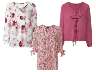 ESMARA® Bluse Damen, aus reiner Viskose