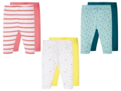 LUPILU® Baby Leggings Mädchen, 2 Stück, elastischem Bund 3.99 €