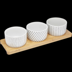 Ideenwelt Keramik-Dipschälchen-Set