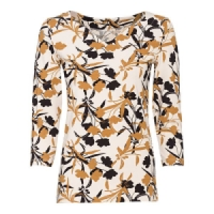 NKD  Damen-Shirt mit Blatt-Muster
