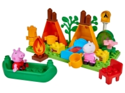 BIG Spielset »BIG-Bloxx Peppa Pig Camping Set«, 25-teilig, ab 18 Monat