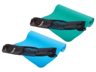 Schildkröt Fitness Yogamatte, 4 mm, Tragetasche mit Tragegurt und Kord