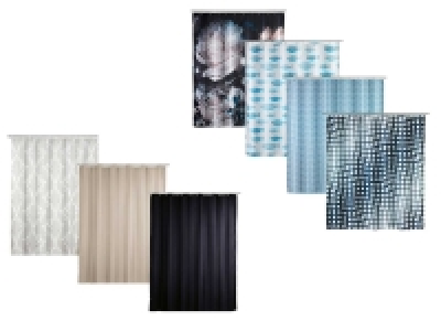 Wenko Duschvorhang, 180 x 200 cm, mit Anti-Schimmel-Effekt, wasserabwe 21.98 €