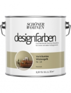 Hagebau  Dispersionsfarbe »Designfarben«, Verträumtes Wüstengelb, matt