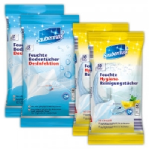 Feuchte Boden-/ Reinigungstücher 2.45 €