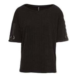 NKD  Damen-Shirt mit Ripp-Ware