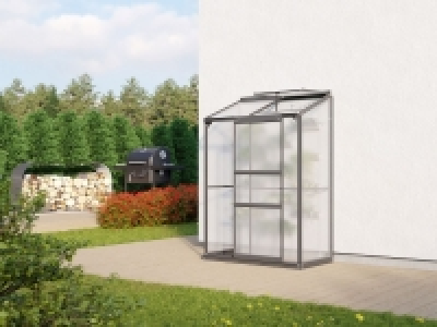 Vitavia Anlehngewächshaus Styx, 4 mm HKP, Aluminium, mit Schiebetür  199.00 €