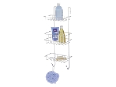 Wenko Duschregal »Revigo«, mit 3 Ablagen, 2 Haken, aus Stahl 24.01 €