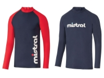 Mistral Schwimmshirt Herren, mit Reißverschluss am Rücken