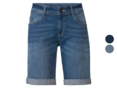 Lidl Esmara® ESMARA® Jeansshort Damen, in modischer Krempeloptik