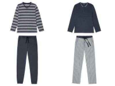 LIVERGY® Pyjama Herren, aus reiner Baumwolle 8.99 €