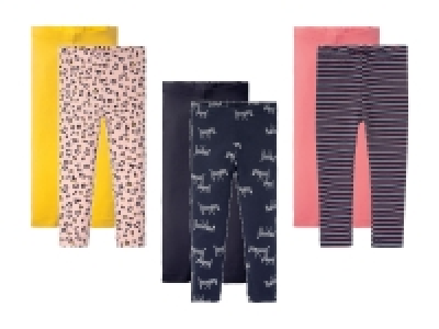LUPILU® Kleinkinder Mädchen Leggings, 2 Stück 4.99 €