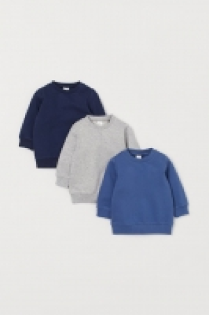 3 Sweatshirts aus Baumwolle 8.99 €
