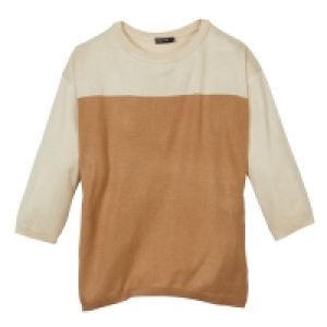 NKD  Damen-Pullover in Kontrast-Design