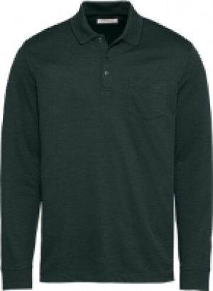 Bugatti Poloshirt, Langarm, Brusttasche, Logo, für Herren