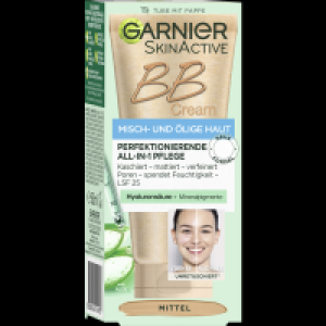 Rossmann Garnier Skinactive BB Cream Misch- und ölige Haut Mittel