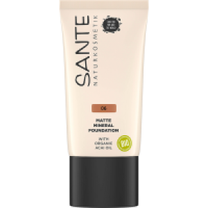 Rossmann Sante Matte Mineral Foundation 06 Warm Caramel