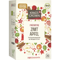 Rossmann Kings Crown Bio Früchtetee Zimt Apfel